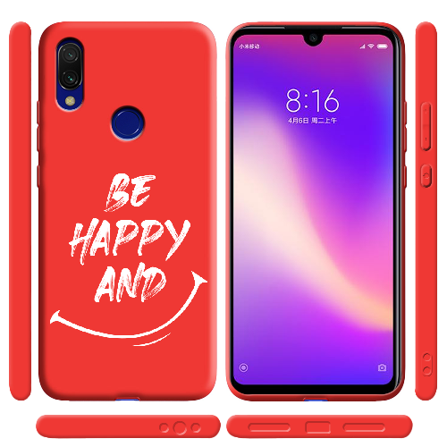 Чехол BoxFace Xiaomi Redmi 7 be happy and