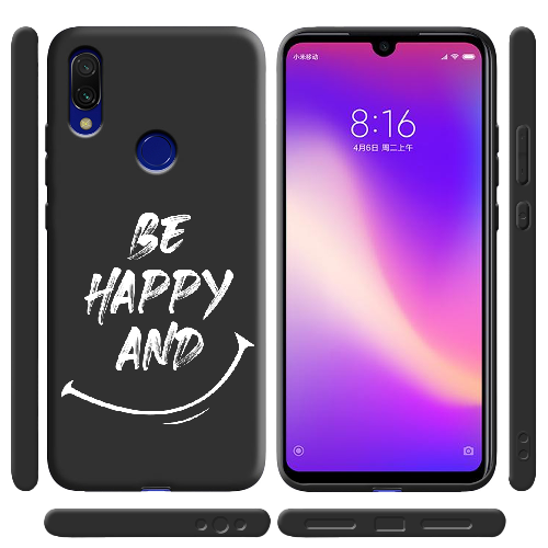 Чехол BoxFace Xiaomi Redmi 7 be happy and