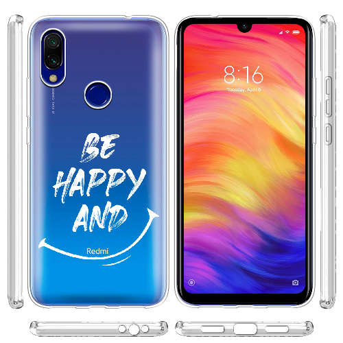 Чехол BoxFace Xiaomi Redmi 7 be happy and