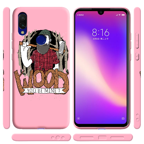 Чехол BoxFace Xiaomi Redmi 7 Wood you be mine