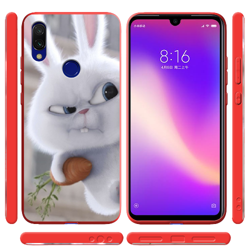 Чехол BoxFace Xiaomi Redmi 7 Rabbit Snowball