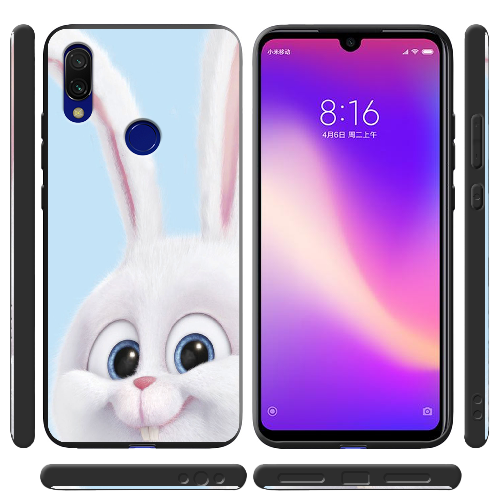 Чехол BoxFace Xiaomi Redmi 7 Кролик Снежок