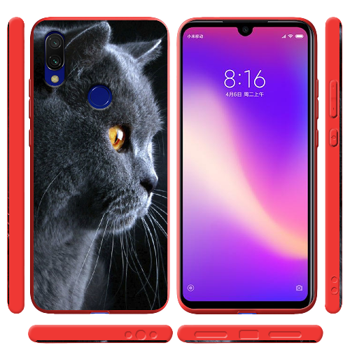 Чехол BoxFace Xiaomi Redmi 7 English cat