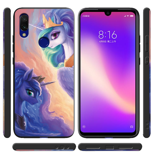 Чехол BoxFace Xiaomi Redmi 7 My Little Pony Rarity Princess Luna