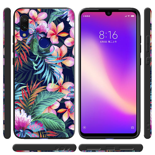 Чехол BoxFace Xiaomi Redmi 7 flowers in the tropics