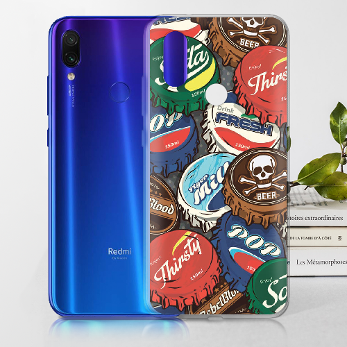 Чехол BoxFace Xiaomi Redmi 7 Drink Lids