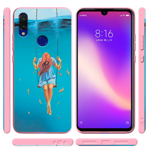 Чехол BoxFace Xiaomi Redmi 7 Girl In The Sea