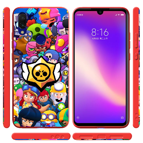 Чехол BoxFace Xiaomi Redmi 7 Brawl Stars