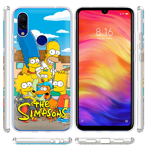 Чехол BoxFace Xiaomi Redmi 7 the simpsons