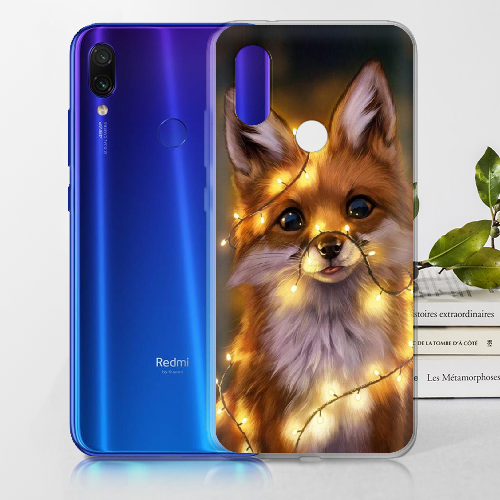 Чехол BoxFace Xiaomi Redmi 7 Рождественская лиса