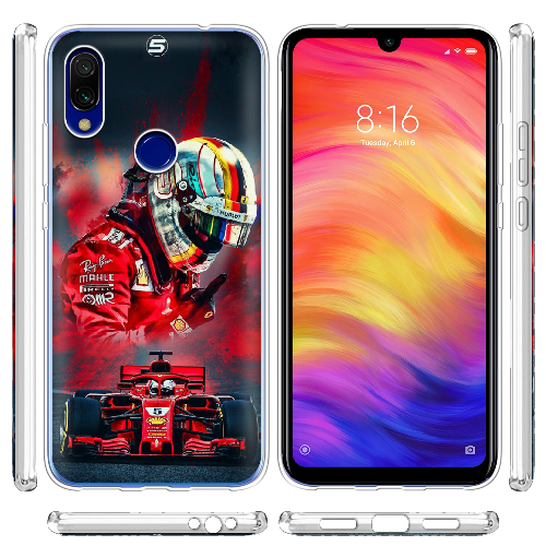 Чехол BoxFace Xiaomi Redmi 7 Racing Car