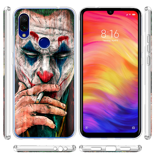 Чехол BoxFace Xiaomi Redmi 7 Joker Smoking