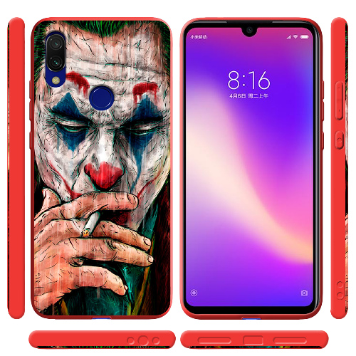 Чехол BoxFace Xiaomi Redmi 7 Joker Smoking