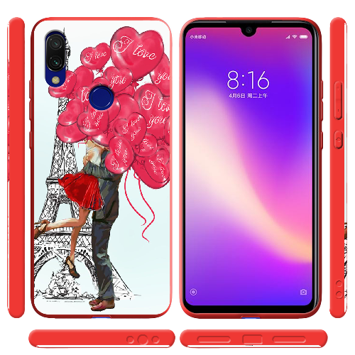 Чехол BoxFace Xiaomi Redmi 7 Love in Paris