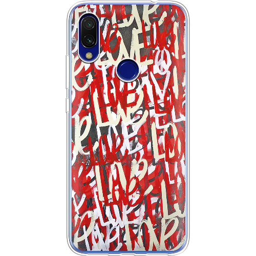 Чехол BoxFace Xiaomi Redmi 7 Love Graffiti