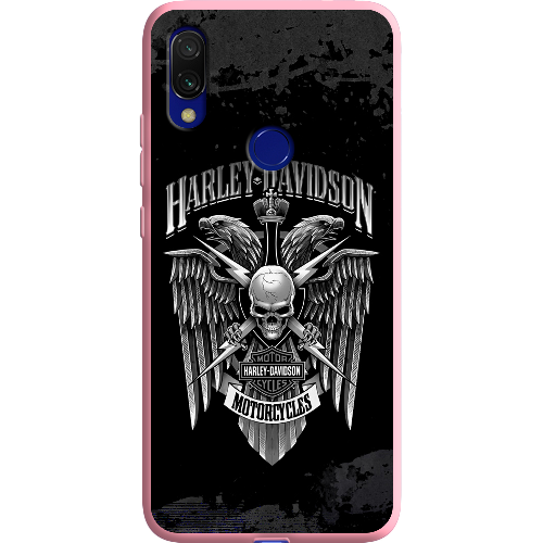 Чехол BoxFace Xiaomi Redmi 7 Harley Davidson skull and eagles