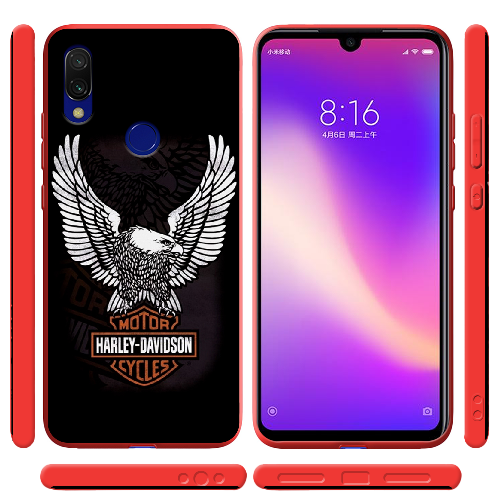 Чехол BoxFace Xiaomi Redmi 7 Harley Davidson and eagle