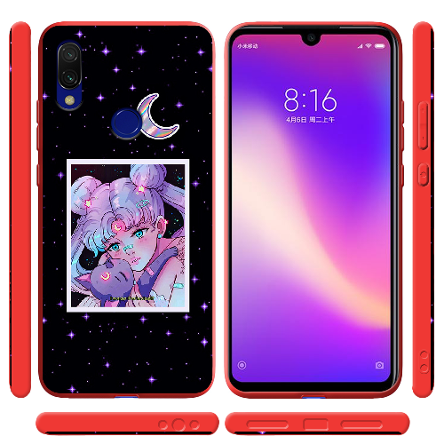 Чехол BoxFace Xiaomi Redmi 7 Sailor Moon night