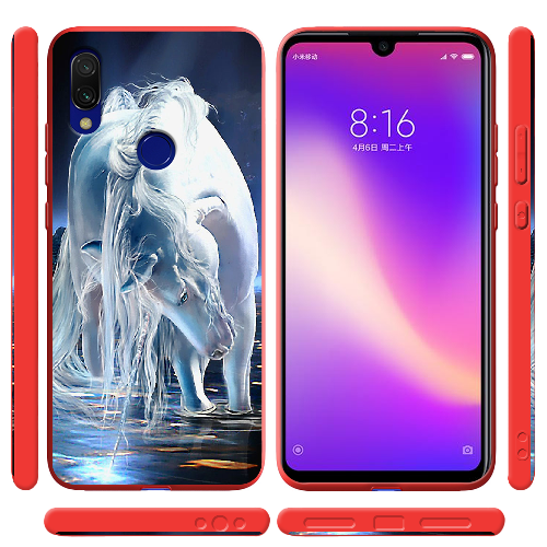 Чехол BoxFace Xiaomi Redmi 7 White Horse