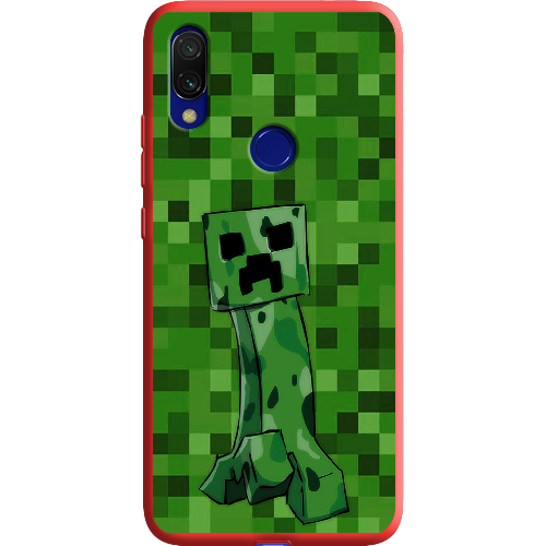 Чехол BoxFace Xiaomi Redmi 7 Minecraft Creeper