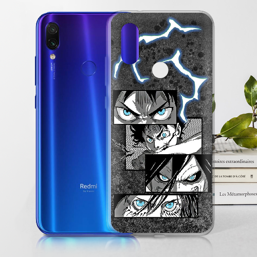 Чехол BoxFace Xiaomi Redmi 7 Eren Yeager Transformation