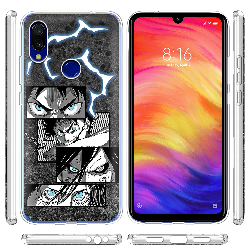 Чехол BoxFace Xiaomi Redmi 7 Eren Yeager Transformation