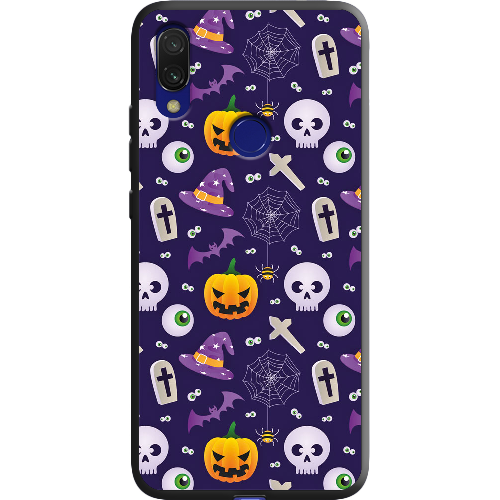 Чехол BoxFace Xiaomi Redmi 7 Halloween Purple Mood