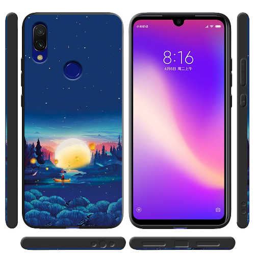 Чехол BoxFace Xiaomi Redmi 7 Спокойной ночи