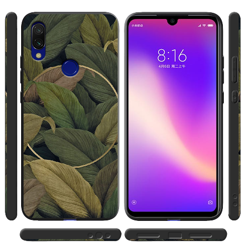 Чехол BoxFace Xiaomi Redmi 7 Green Leaf