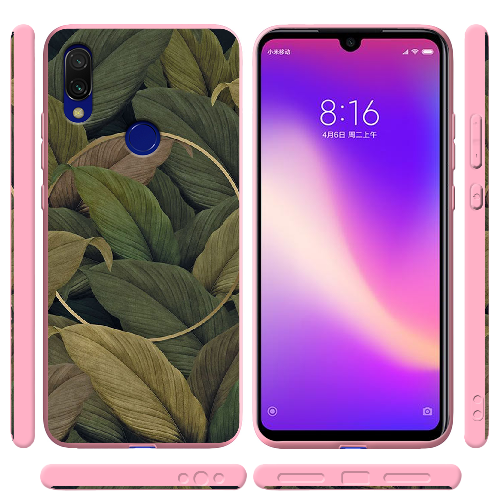 Чехол BoxFace Xiaomi Redmi 7 Green Leaf