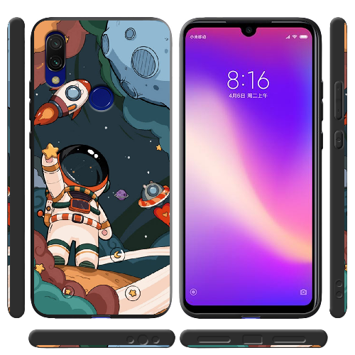 Чехол BoxFace Xiaomi Redmi 7 Space Mission