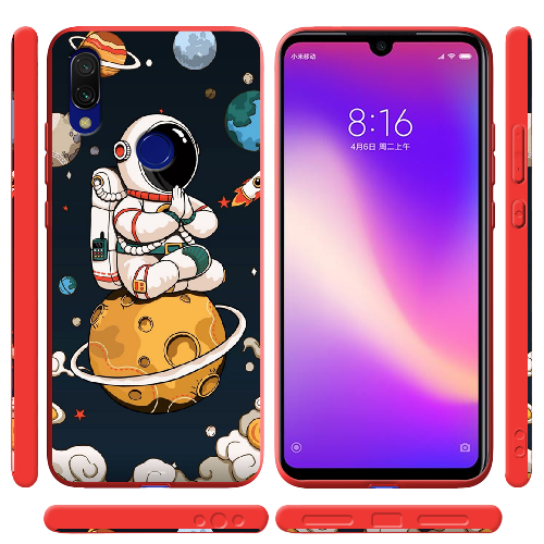 Чехол BoxFace Xiaomi Redmi 7 Astronaut