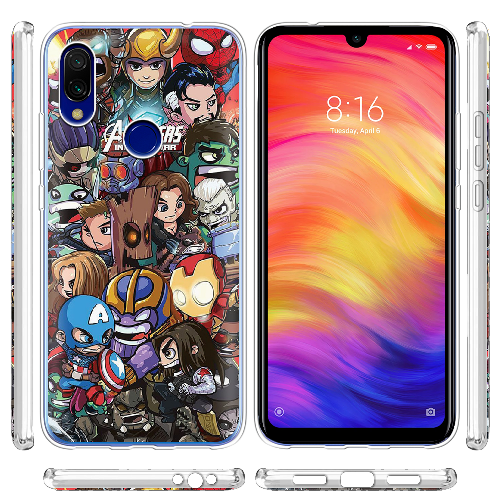 Чехол BoxFace Xiaomi Redmi 7 Avengers Infinity War