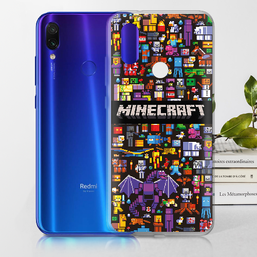 Чехол BoxFace Xiaomi Redmi 7 Minecraft Mobbery