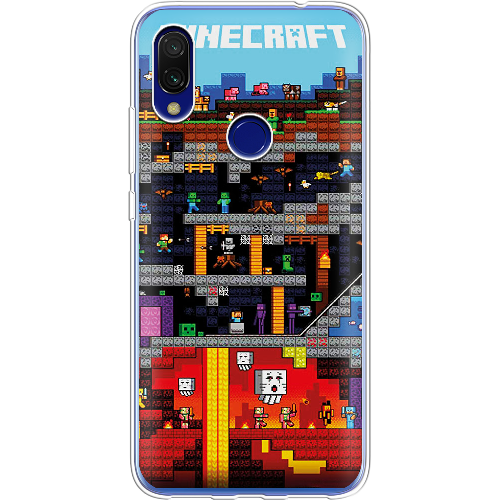 Чехол BoxFace Xiaomi Redmi 7 Minecraft Lode Runner