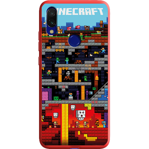 Чехол BoxFace Xiaomi Redmi 7 Minecraft Lode Runner