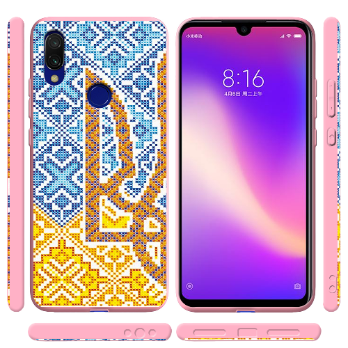 Чехол BoxFace Xiaomi Redmi 7 Тризуб Вишивка