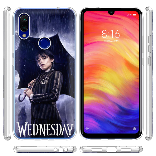 Чехол BoxFace Xiaomi Redmi 7 Wednesday Addams