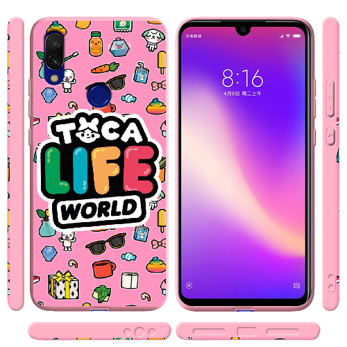 Чехол BoxFace Xiaomi Redmi 7 Toca Boca Life World