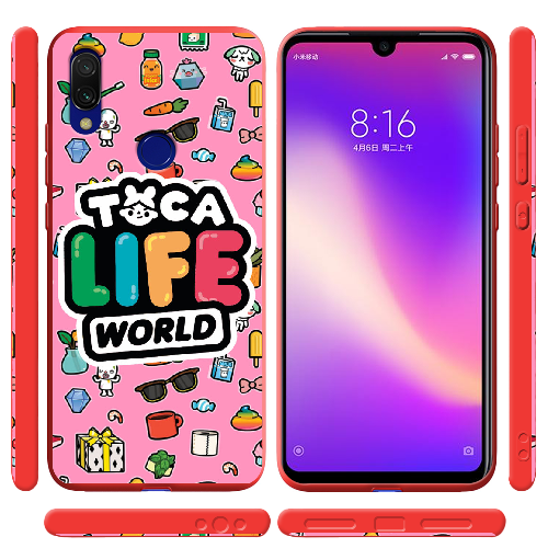 Чехол BoxFace Xiaomi Redmi 7 Toca Boca Life World
