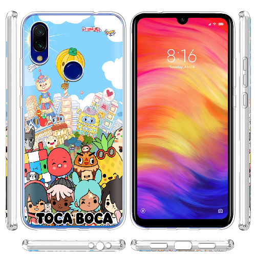 Чехол BoxFace Xiaomi Redmi 7 Світ Тока Бока