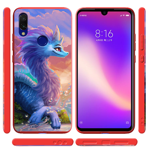 Чехол BoxFace Xiaomi Redmi 7 Дракон Сісу