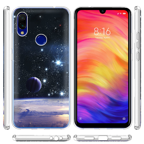 Чехол BoxFace Xiaomi Redmi 7 Space Landscape