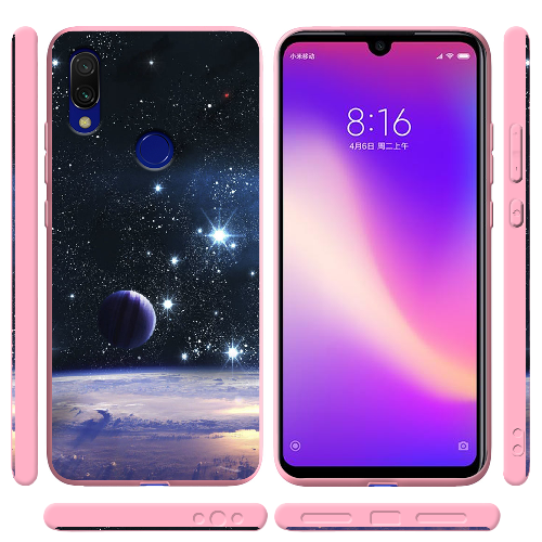 Чехол BoxFace Xiaomi Redmi 7 Space Landscape