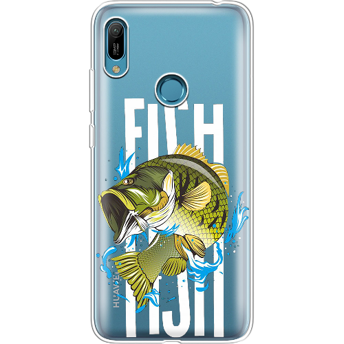 Чехол Boxface Huawei Y6 Prime 2019 Bass fish