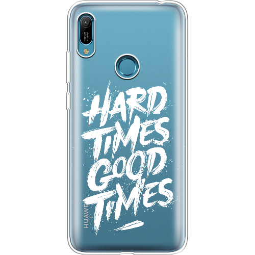 Чехол Boxface Huawei Y6 Prime 2019 Hard Times