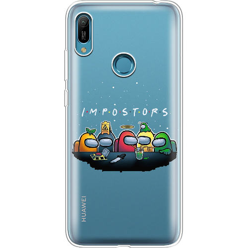 Чехол Boxface Huawei Y6 Prime 2019 Among Us Impostors