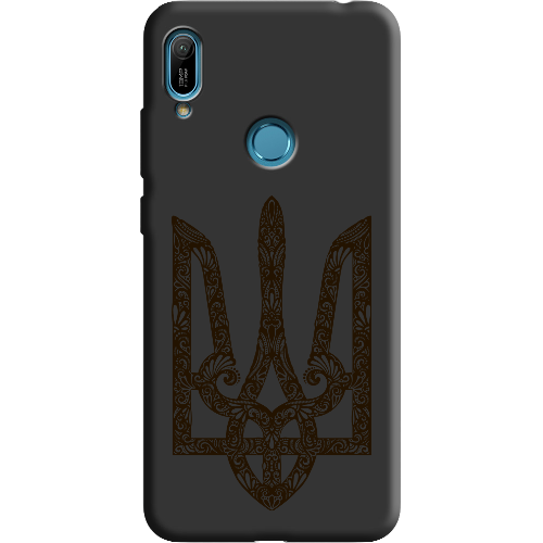 Чехол Boxface Huawei Y6 Prime 2019 Ukrainian Black Trident