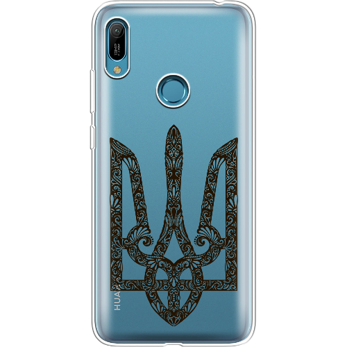 Чехол Boxface Huawei Y6 Prime 2019 Ukrainian Black Trident