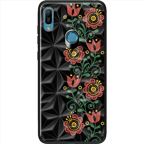 Чехол Boxface Huawei Y6 Prime 2019 Ethno Flower